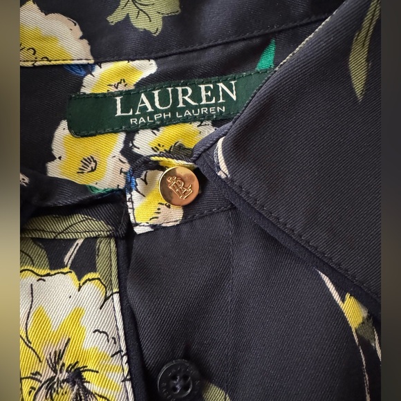 Ralph Lauren Floral Button-Up Shirt - Picture 9 of 12
